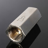 Válvula de retenção de ar de sentido único, fêmea, rosca BSP de 1/4 de polegada com portas completas